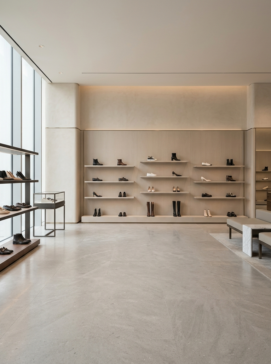 鞋履展示廊
